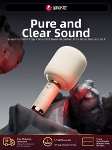 QUANMINKGE | Home KTV Bluetooth Microphone and Speaker Wireless For Kids