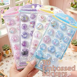 Shanle | 3D Shake Decorative Stickers for Children Girls Handmade Cards Scrapbooking