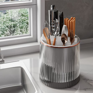 Multifunctional 360 Degree Kitchen Storage Rack