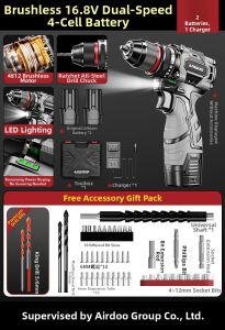 aridoo | Brushless Multi-function High-power Electric Screwdriver