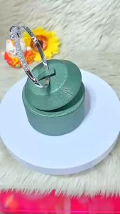 Vòng tay nữ đính xoàn mạ bạch kim cao cấp E.1125