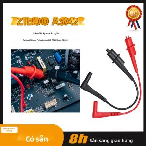 Phần Mở Rộng Dây Dẫn Cá Sấu Ngắn ZIBOO ASA2 Tương Thích Với Fieldpiece ADK7 ASLS2 Hoặc ADLS2 - Bộ Phận Dụng Cụ Điện