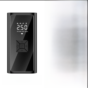 Portable Wireless Electric Car Tire Inflator Pump for Sedan Cars And Bicycles High Airflow Pressure Gauge And Warning Light Included