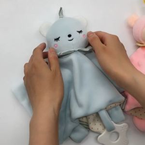 [Little B House] Baby Soothe Appease Soft Plush Comforting Appeasing Soothing Towel Handkerchief 安抚巾手帕 Mainan Bayi - BT261