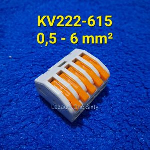 Konektor Kabel 6mm KV222-612 / 613 / 615 Sambungan Terminal Kabel Wire Connector Penyambung Listrik Tegangan Tinggi 6 mm﻿﻿