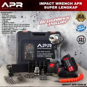 Buka baut mobil IMPACT murah Apr ap84promax+ impact kecil torsi 1000nm KUALITAS BAGUS