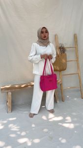 TAS SELEMPANG WANITA KEKINIAN BAHAN ANTI AIR DAMALIA BAG BY AYSILA