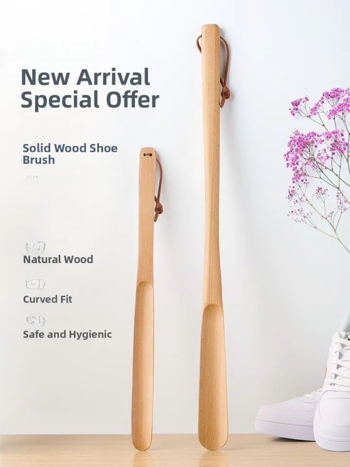 Beechwood Shoe Horn With Magnetic Holder Nordic Magnetic Wooden
