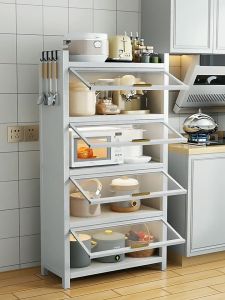 ตู้ครัว 3/4/5ชั้น ชั้นวางในครัว ตู้เก็บของอเนกประสงค์ ชั้นวางเครื่องครัว ชั้นวางของในห้องครัว ชั้นเก็บของอเนกประสงค์