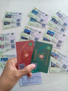 KARTU DIGITAL SUAMI ISTRI BAHAN PVC