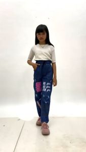 CELANA ANAK / CELANA JEANS ANAK / CELANA ANAK TANGGUNG / BAGGY PANTS ANAK / BOYFRIEND ANAK (KODE 04)