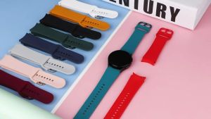 Tali Olahraga untuk Samsung Galaxy Watch 7/6 Klasik/6/5/4 Tali Silikon Klasik Galaxy Watch 5 Pro/4