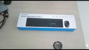 Bộ Bàn phím Chuột Không dây Orico WKM01-BK- Hàng Chính Hãng