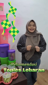 [1 PCS] Toples Lunar Tabitha Toples Kue Toples Lunar Tinggi