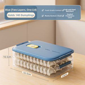 youqin | Refrigerator Food Grade Storage Box for Frozen Dumplings
