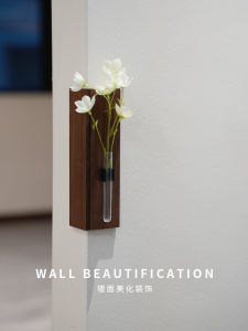 Nordic Style Wall Decorations Real Wood Surface Treatment Cover Hole Patch Wall Art Stickers No Drilling Needed for Living Room