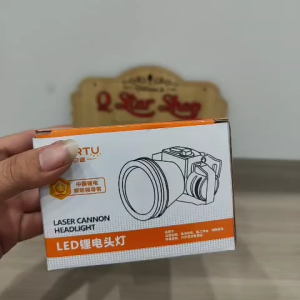 Đèn Pin Đội Đầu Siêu Sáng 6808 Choá Đèn 7Cm Tích Hợp 2 Pin Kháng Nước Đi Mưa Đầy Đủ Phụ Kiện
