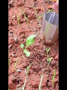 Nexlent Garden Planting Planter Extractor Garden Farm Tool Agricultural Seedling Tube Transplanter