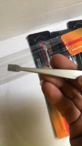 Nhíp gắp tem nhãn TWEEZERS chống tĩnh điện/ Nhíp dán tem