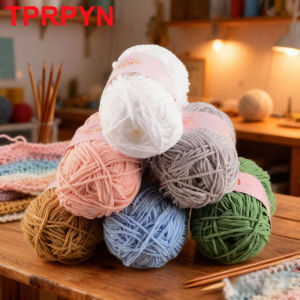 1Pc 40g Chenille Yarn for knitting Thin Velvet Crochet yarn Hand knit thread for sweater blanket scarf Crochet Dolls Shoes lines