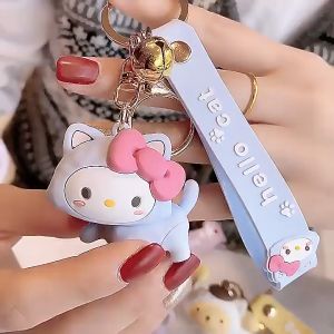Exquisite X11 Cartoon Cute Cat Keychain Pendant Couple/Bag/Car Keychain Pendant Small Gift