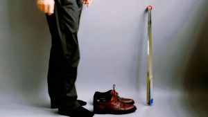 KEE HAUS METAL SHOEHORN 80CM PENGIAH KASUT PANJANG SHOE TREE SHOE HORN LAZY SHOE HELPER SHOE LIFTER HELP WEAR SHOES