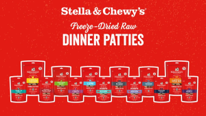 Stella & Chewys Freeze-Dried Dog Raw Food Dinner Patties 14oz (397g) - 10 Nature Recipes