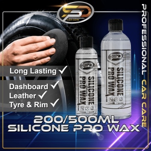 SPD Silicone Wax Slikon Lilin Pro Untuk Tayar & Rim Pengilat Tayar Lilin Tayar Super Kilat Kit Pro
