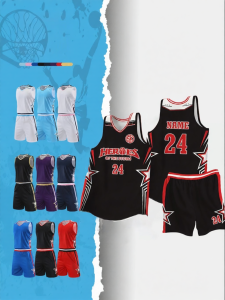 SK | Customizable Summer Basketball Uniform Set Male