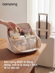 TIANZONG | Large Capacity Stand-Up Makeup Bag