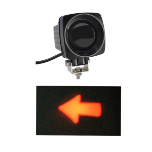 JALN7 LED Light Forklift Arrow Line Safety Indication Red Green Warning Lamp Crane Truck Vehicle Back Side Signal Lamps 12-80V