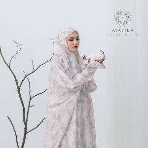 Mukena Terusan Traveling Mini Pouh Dewasa Penutup Dagu Mukena Travel Parasut Premium