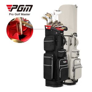 PGM Waterproof New Design Golf Stand Bag Club Men Women Fixing Port Lightweight 14 Way Divider Golf Cart Bag QB166