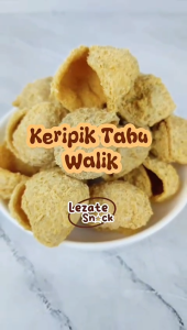 Keripik Tahu 500 Gram Murah Gurih Renyah Enak / Kripik Tahu Walik / Tahu Sumedang Lezate Snack