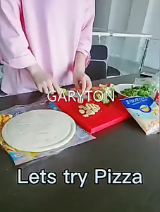 2200w pizza machine with electric baking pan 30CM double-sided frying ovensteak machinepizza