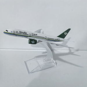 JASON TUTU 16cm Saudia B787 Plane Airplane Model Aircraft Model Diecast Metal 1/400 Scale Planes