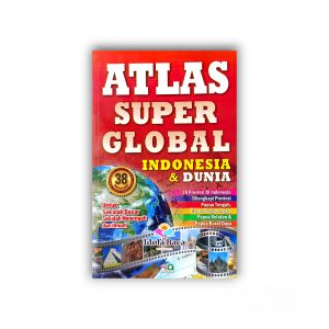 Buku Atlas Super Global Ukuran Sedang - CA (Cover Merah)