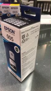 Epson T03Q100 ( NO.005 )ใช้งานกับเครื่องปริ้นเตอร์อิงค์เจ็ท EPSON (รุ่น M1110/1120/1140/2140/3170) *ขนาด 120ml *น้ำหมึกสีดำ *แท้100%