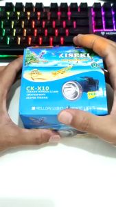 Senter Kepala Selam KISEKI CK-X10 10 Watt Senter Cahaya Putih Gratis Kacamata Renang | Gallery Audio