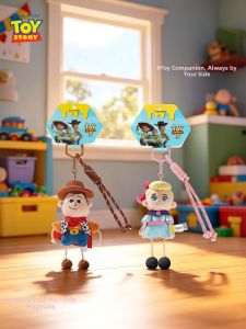 LONGKUI | Toy Story Collab Keychain Backpack Charm Plush Toy