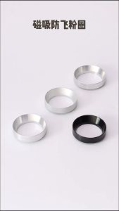 51/58mm Espresso Dosing Funnel Magnetic Coffee Dosing Ring Aluminum Portafilter Barista Accessories