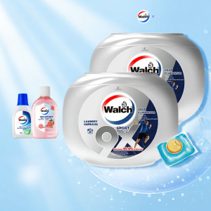Walch | Bactericidal Mite-removal Long-lasting Fragrance Deodorant Laundry Pods 60 Capsules