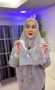 Seluar Dalam Remaja Perempuan 8-14 Tahun Kapa Bernatas Sekolah Sukan Inner Wear Bra Kid Girl Singlet发育期女生内衣背心
