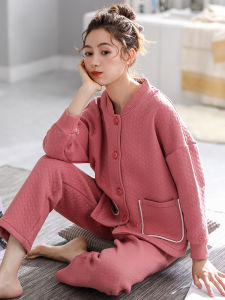 JIALEFEN | Comfortable Thick Cotton Womens Pajamas