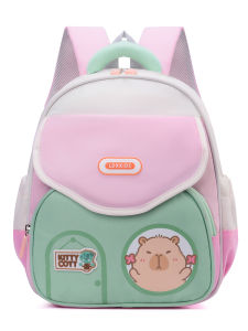 Cute Capybara Backpack for Boys And Girls Kindergarten Bookbag Anti-Slip New 2025 Model Beautiful And Attractive