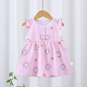 Baby Skirt Summer Cotton Girl Baby Girl Cool Dress Seven Or Eight Months Baby Girl Artificial Cotton Summer Clothing