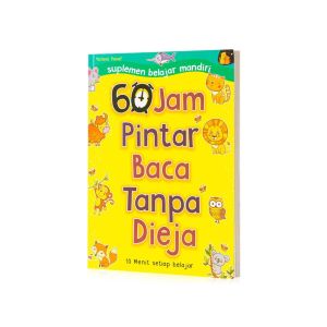 BUKU BELAJAR MEMBACA ANAK TK PAUD - 60 JAM PINTAR BACA TANPA