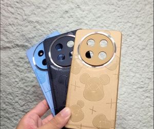 For Honor X9c 5G Casing Leather Bear Hard Phone Case Cover