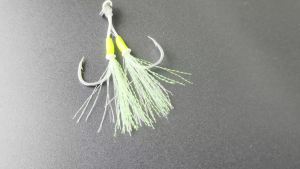 JIGGING PRO | 2 Móc Câu Jigging PRO Slow Jigging Hỗ Trợ Câu Cá 1/0-4/0 Thép Carbon Cao Cấp BKK 8060 Có Kim Tuyến Phát Sáng Hai Ngạnh Dùng Cho Câu Cá Nước Mặn