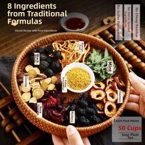 Summer Brewing Plum Drink Ingredients Pack